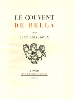cover image of Le couvent de Bella